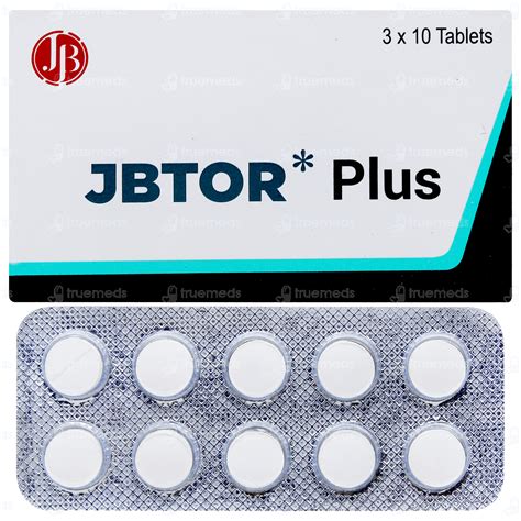 Jbtor Plus | Order Jbtor Plus Tablet Online at Truemeds