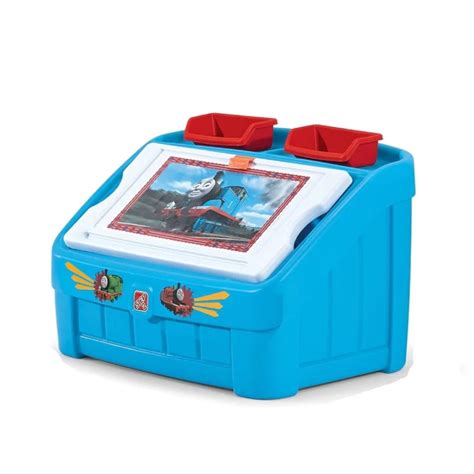 STEP2 THE TRAIN TANK ENGINE 2-IN-1 TOY BOX & ART LID – ibaby