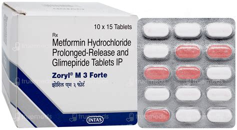 Zoryl M 3 Forte Tablet 15: Uses, Side Effects, Price & Substitutes