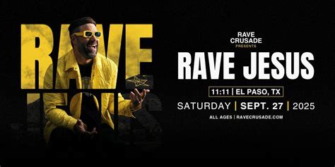 RAVE CRUSADE PRESENTS: RAVE JESUS @ 11:11 IN EL PASO, TEXAS, 11:11 EP ...