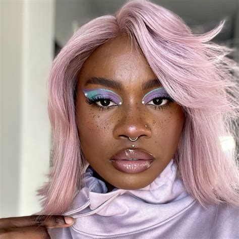 Spring inspired makeup look