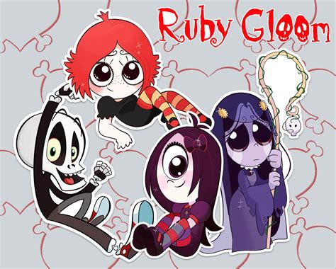 Image result for Ruby Gloom Background