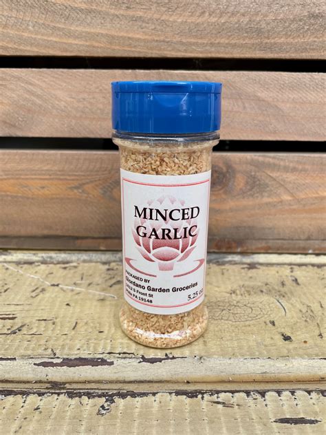 Minced Garlic, 5.25oz Jar - Giordano Groceries