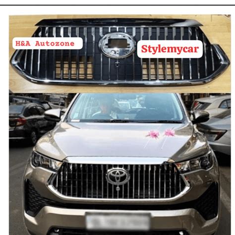 Toyota Hycross Maybach Style Grille