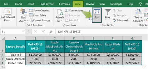 How Do I Sort a Column in Excel 的图像结果