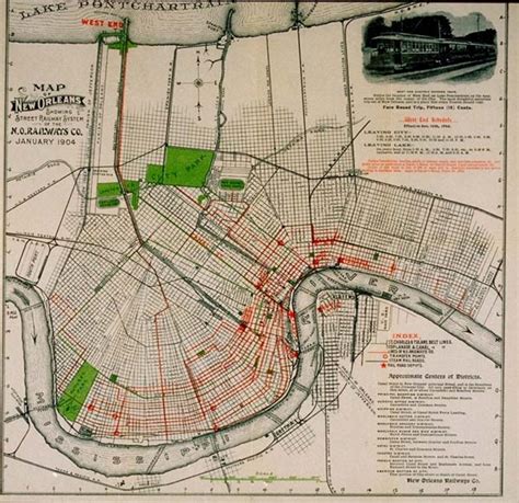 Printable New Orleans Streetcar Map - Free Printable Map