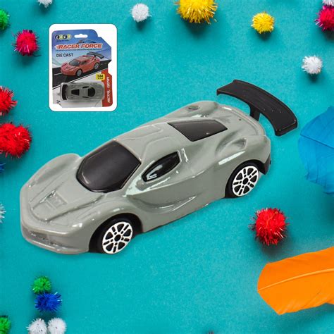 Metal Mini Car Toy, Free Wheel Toy Vehicle (Multicolor / 1 Pc) – DeoDap