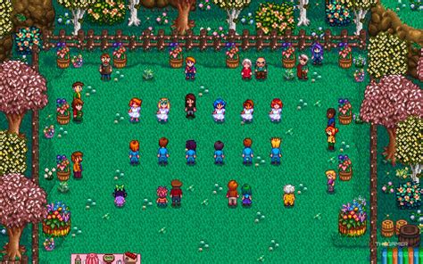 How To Complete The Flower Dance Festival In Stardew Valley