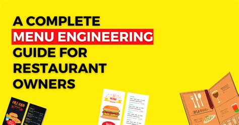 Image result for Menu Engineering Course