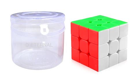 D Eternal 3x3x3 High Speed Stickerless Magic Cube with Box