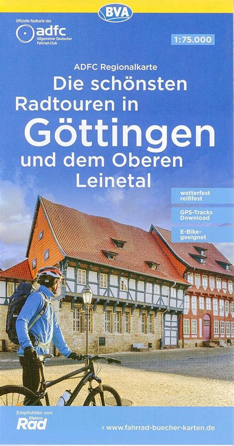 Buy Göttingen / Oberen Leinetal Die Schönsten Radtouren cycling map ...