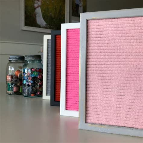How To Customize You Felt Letter Board Frame - Felt Like Sharing