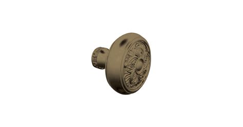 Baldwin K005038MR Pair of Estate Knobs without Rosettes | Ferguson Home