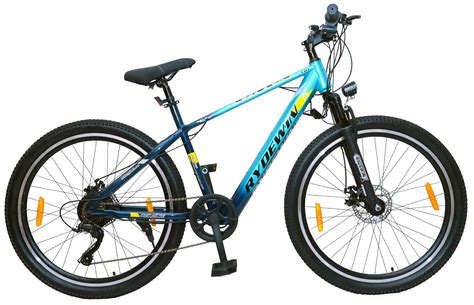 RYDEWIN 27.5T 7-Speed Gear Electric Cycle | 18" Frame | 36V 250W BLDC ...