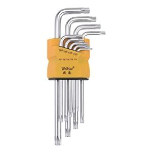 HARFINGTON 9 Pieces Torx Star Wrench Set T10-T50 CR-V Steel L Shaped ...