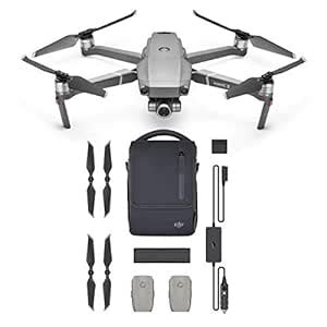 DJI Mavic 2 Zoom Drone Quadcopter with Fly More Kit Combo Bundle ...