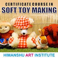 Online and Offline Professional Certificate Course in Soft Toy Making ...