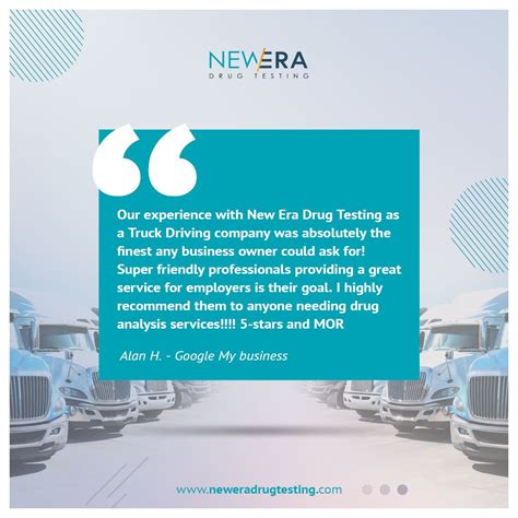 New Era Drug Testing LLC. on LinkedIn: #clientfeedback #workplacesafety ...
