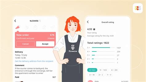 The Flowwow app — for sellers, couriers, or shoppers