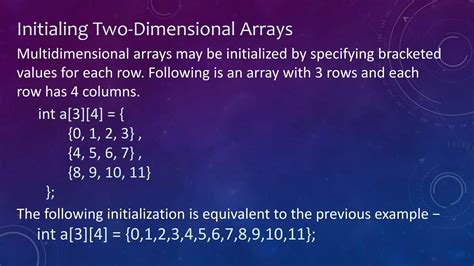 Image result for Array in C Programming Examples PDF