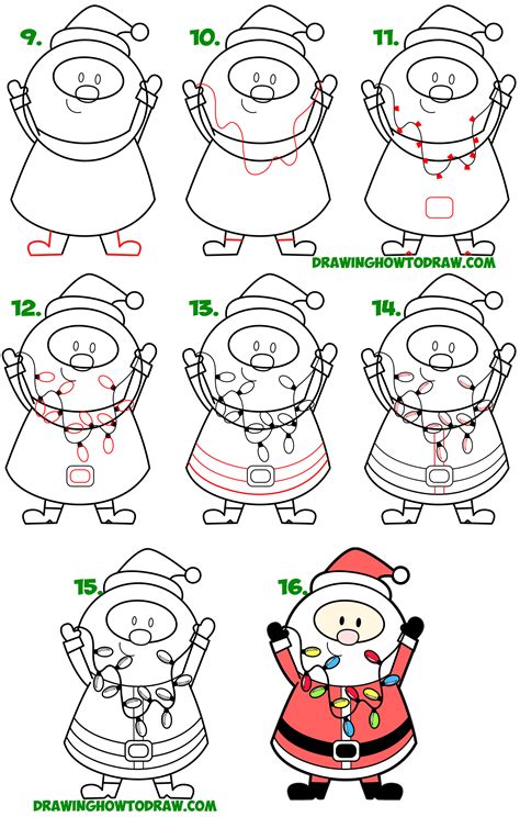 Image result for Christmas Drawing Tutorial for Kids