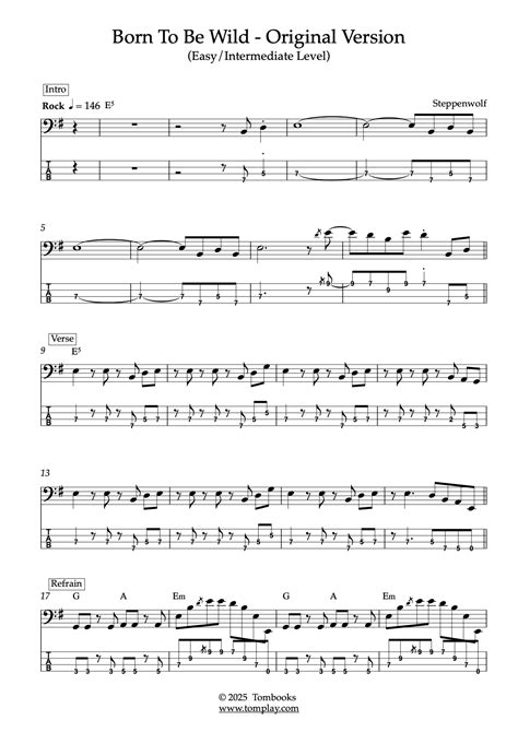 Born To Be Wild - Versión Original (Nivel Fácil/Intermedio ...