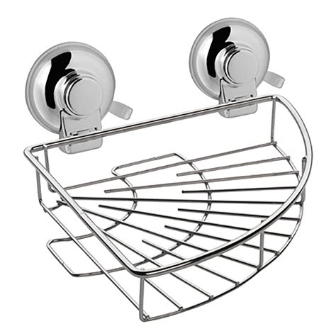Hot corner shower wire basket chromed – Gedy