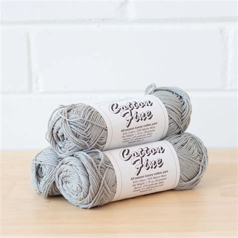 Introducing Cotton Fine by Brown Sheep Co. — Loom + Spindle