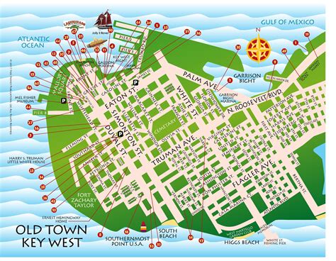 Key West Map Printable