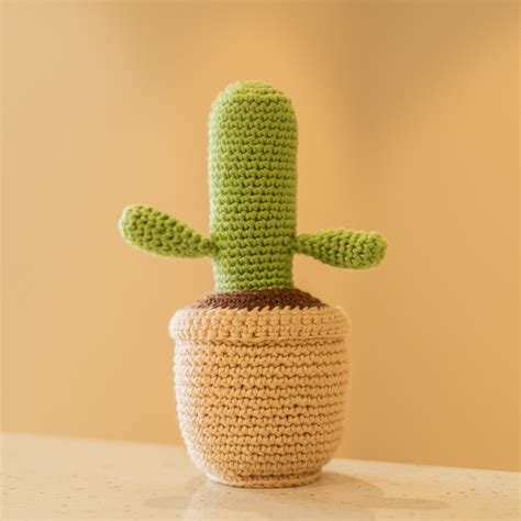 Handcrafted Crochet Cactus - Cute Guldasta Pot Gift | The Zappy Box