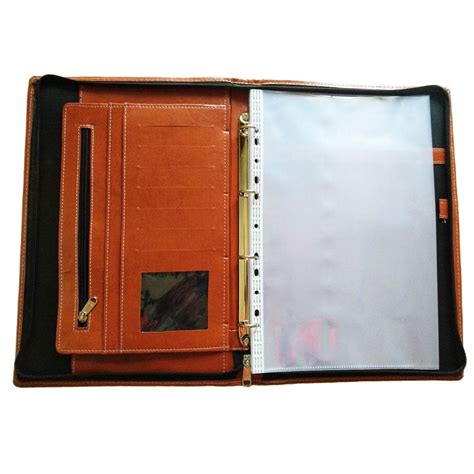 Worldone Executive Folder for Documents with 10 Leaves, 4 Rings Clip T ...