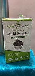 Attar Ayurveda Kutki Powder 100 gm - For Liver support, Detox, Blood ...