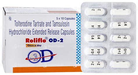 Roliflo Od 0.4/2 MG | Order Roliflo Od 0.4/2 MG Capsule Online at Truemeds