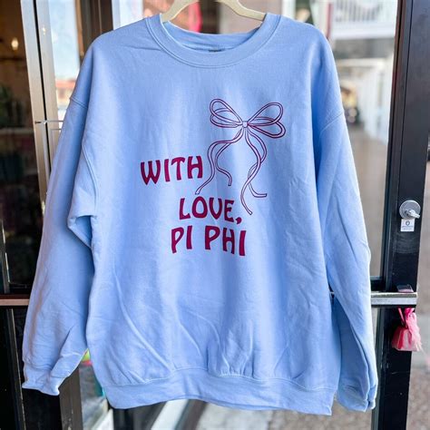 PI PHI Bow Sweatshirt - Katherine Beck
