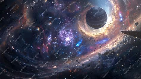 Premium Photo | Physics theory Kardashev Scales galactic civilization