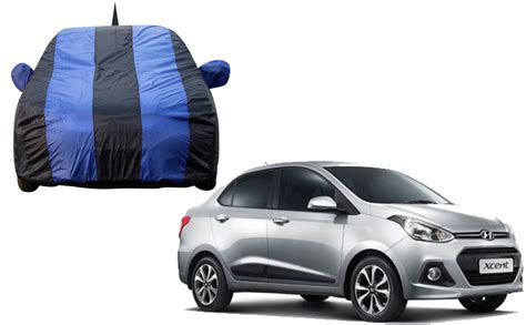 Autofact Car Body Cover for Hyundai Xcent with Mirror and Antenna ...
