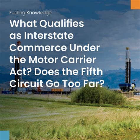 What Qualifies as Interstate Commerce Under the Motor Carrier Act? Does ...