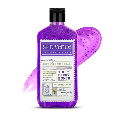Buy St. D’vence The Berry Bunch Body Wash with Blueberry, Blackberry ...