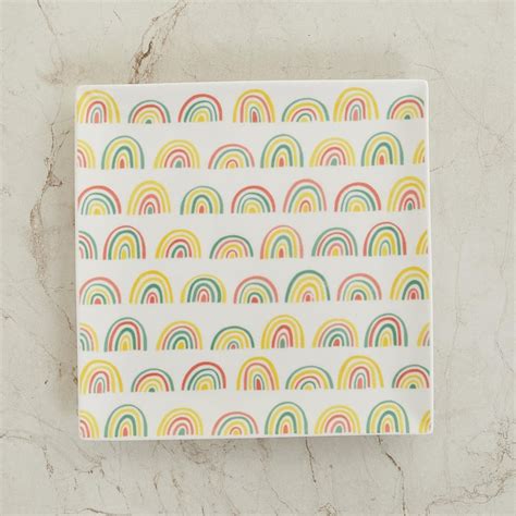 Buy Bakers Pride Bone China Printed Snack Platter - 18cm from Home ...