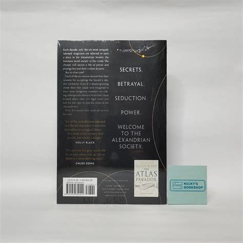 [PAPERBACK] The Atlas Six By Olivie Blake Book, Hobbies & Toys, Books ...