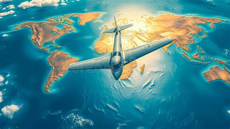 Image result for Aeroplane Flying Over Map