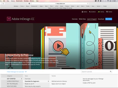 Image result for Adobe InDesign Tutorial