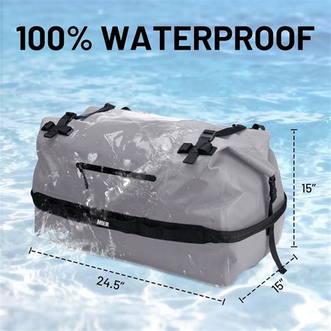 MIER Large Waterproof Duffel Bag Rolltop Dry India | Ubuy