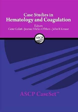 Buy Case Studies in Hematology and Coagulation Book Online at Low ...