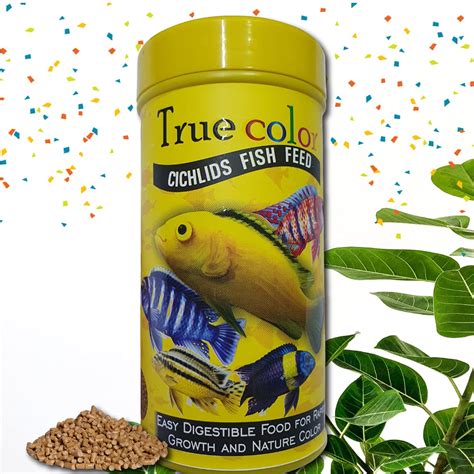 Cichlid Fish Special & Natural Aquarium Food Premium Floating Pellets ...