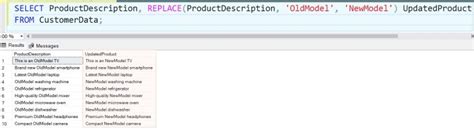 Find and Replace Script in SQL 的图像结果