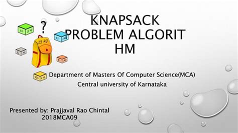 Image result for Knapsack Problem Algorithm