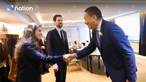 Srettha holds series of meetings with French business leaders in Paris