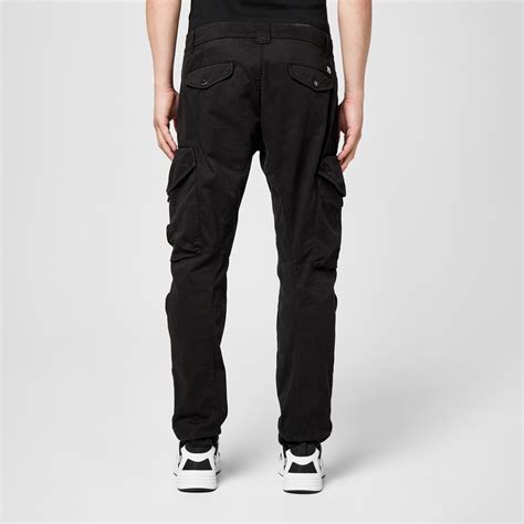 CP COMPANY | Mens Slim Cargo Trousers | Black 999 | SportsDirect.com