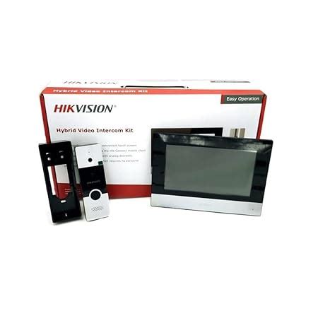 Hikvision DS-KIS302-P Video Door Phone Analog Outdoor and IP Indoor ...
